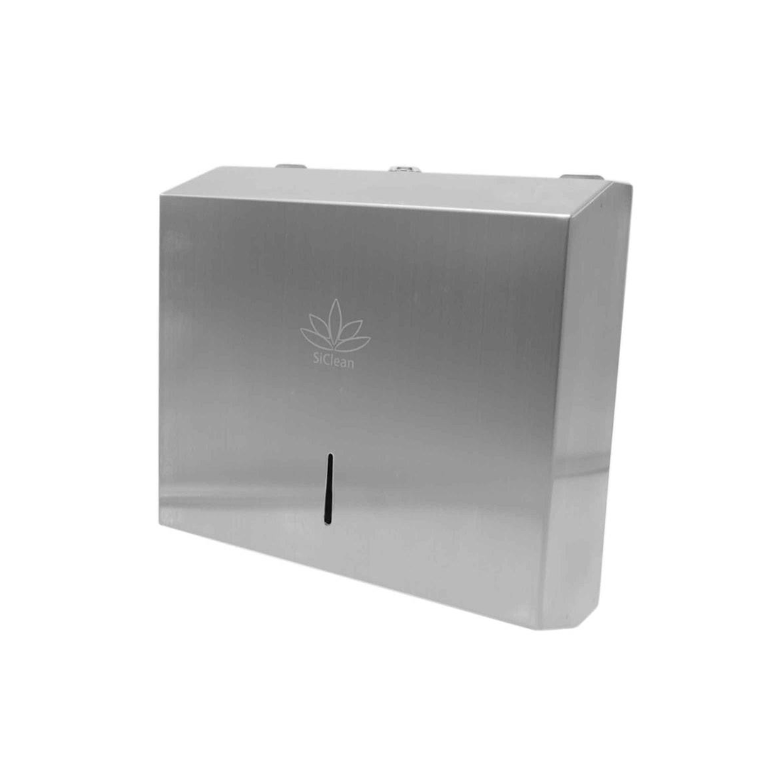Dispensador De Papel Toalla Interfoliado Acero Inoxidable